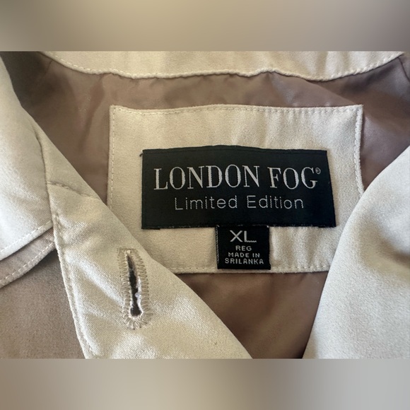 London Fog Limited Edition 3/4 Length Beige Trench Coat - Picture 12 of 16